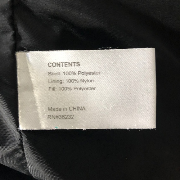 ✔️Gallery Black Quilted Coat Size M - Picture 7 of 7